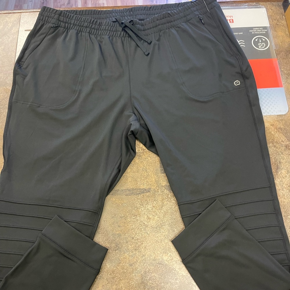 Plus Size WonderWink Moto Jogger